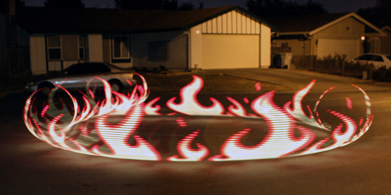A ring of fire