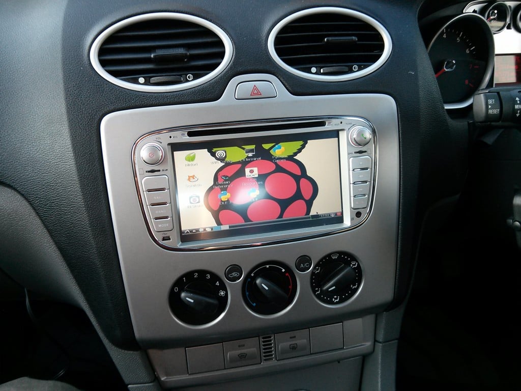Ford Raspberry Raspberry Pi car computer - Raspberry Pi