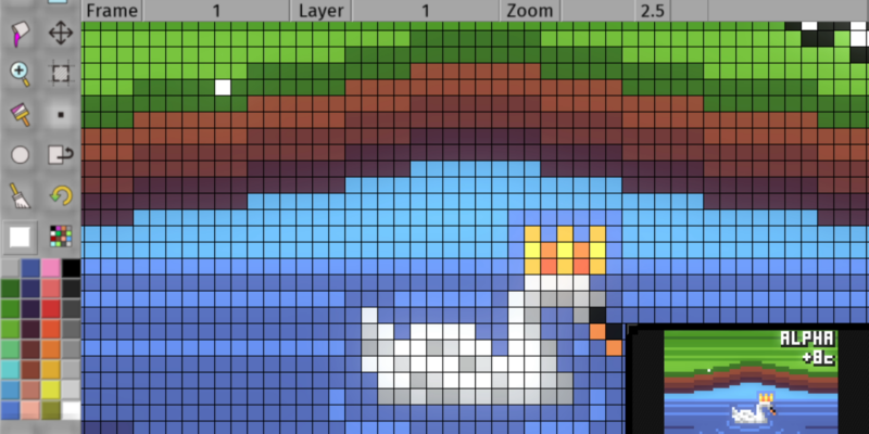 Swanky Paint review – pixelated artistry