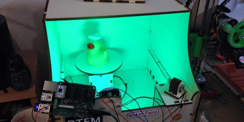 Fabscan Pi project – 3D scanning for all