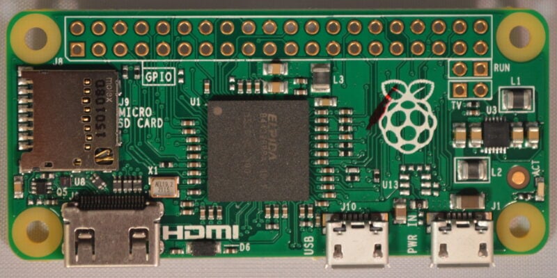 Raspberry Pi Zero photo gallery