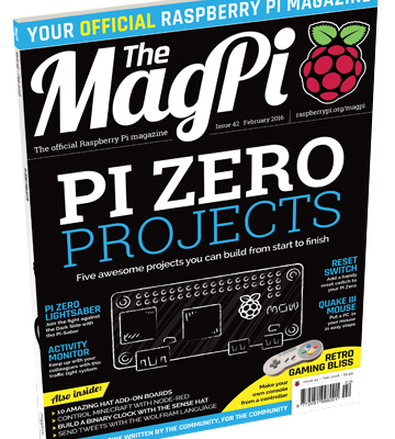 Do more with your #PiZero in The MagPi 42