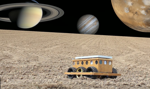 Planetary Pasta Rovers Homofaciens planetary rover - Raspberry Pi