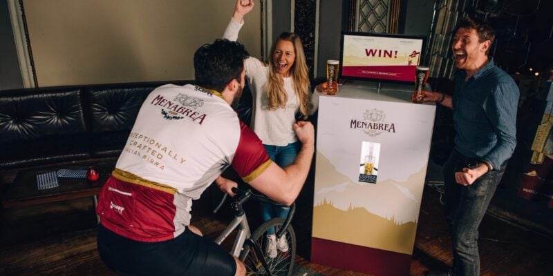 Menabrea Beer Bike Raspberry Pi