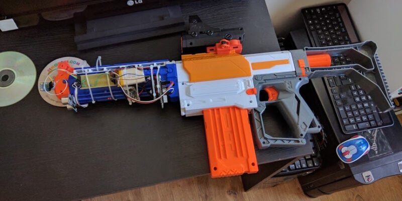 Michael Darby nerf gun