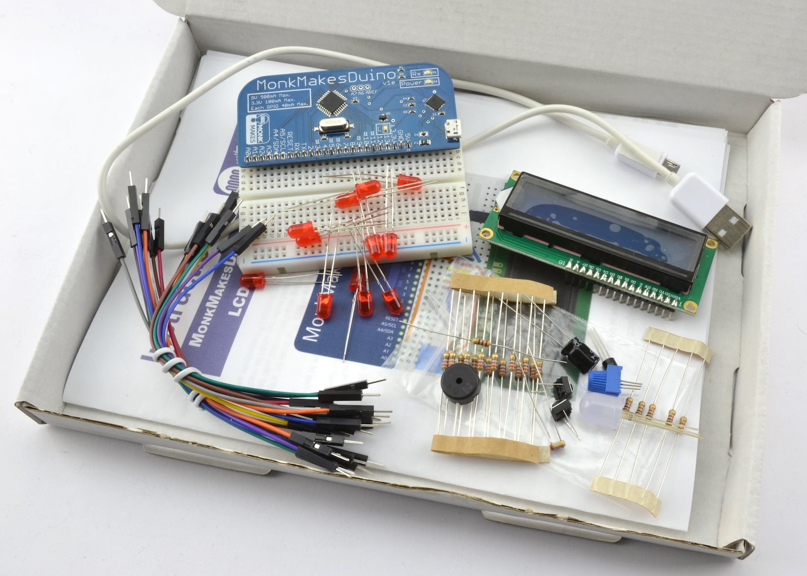 MonkMakesDuino LCD Kit review