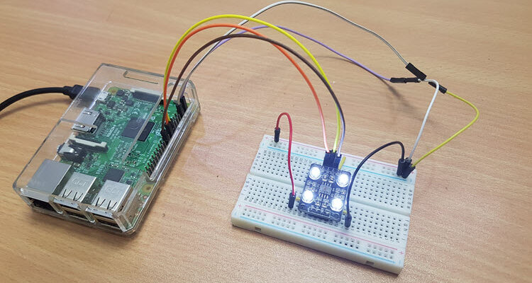TCS3200 Colour Sensor Raspberry Pi