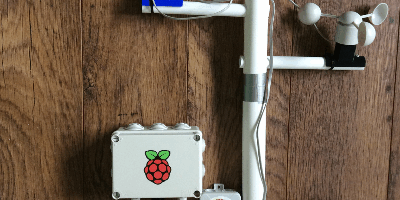 Build Your Own weather station kit assembled