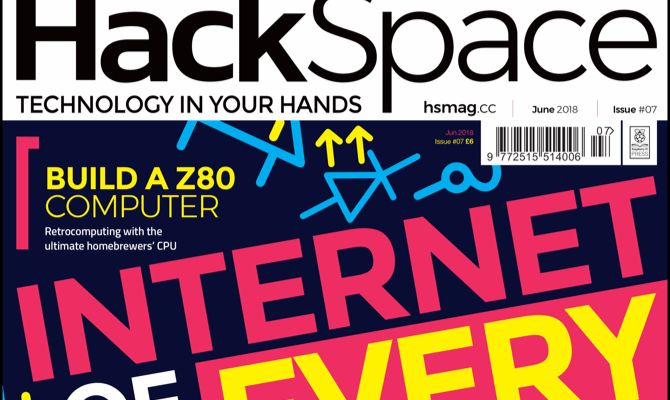 Cropped cover of HackSpace magazine issue 7
