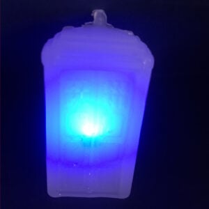Custom hot glue LED