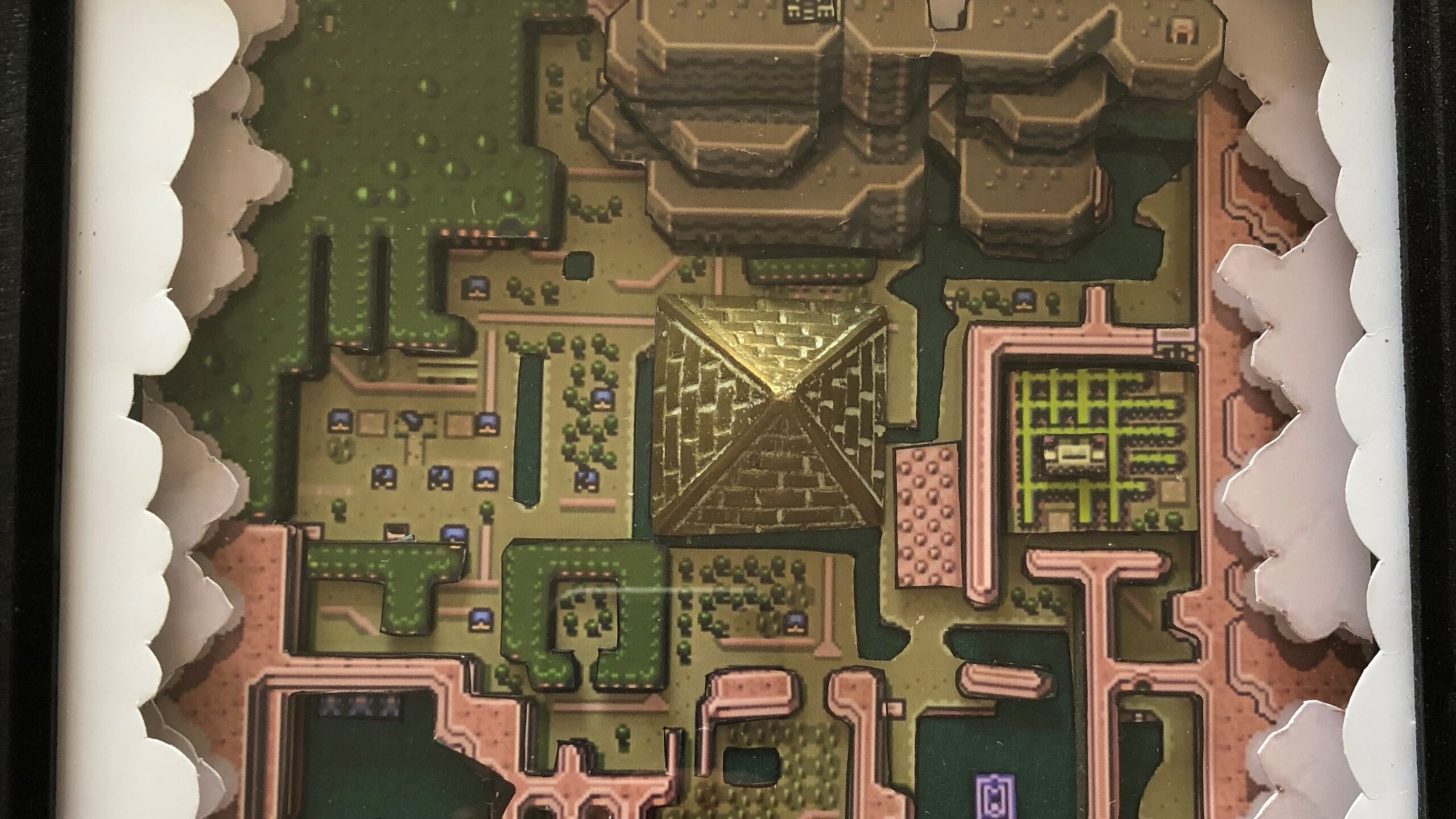 Computer game art in real life