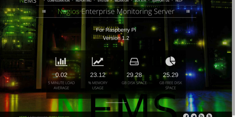 Get Nagios on Raspberry Pi with NEMS Linux