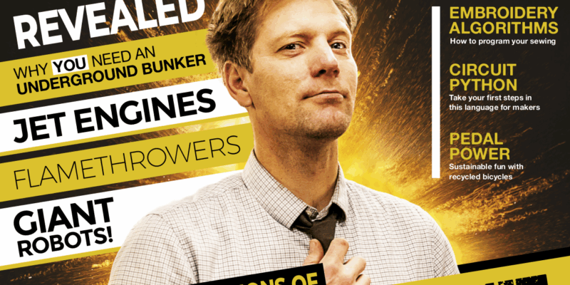 Front cover of HackSpace magazine issue 15