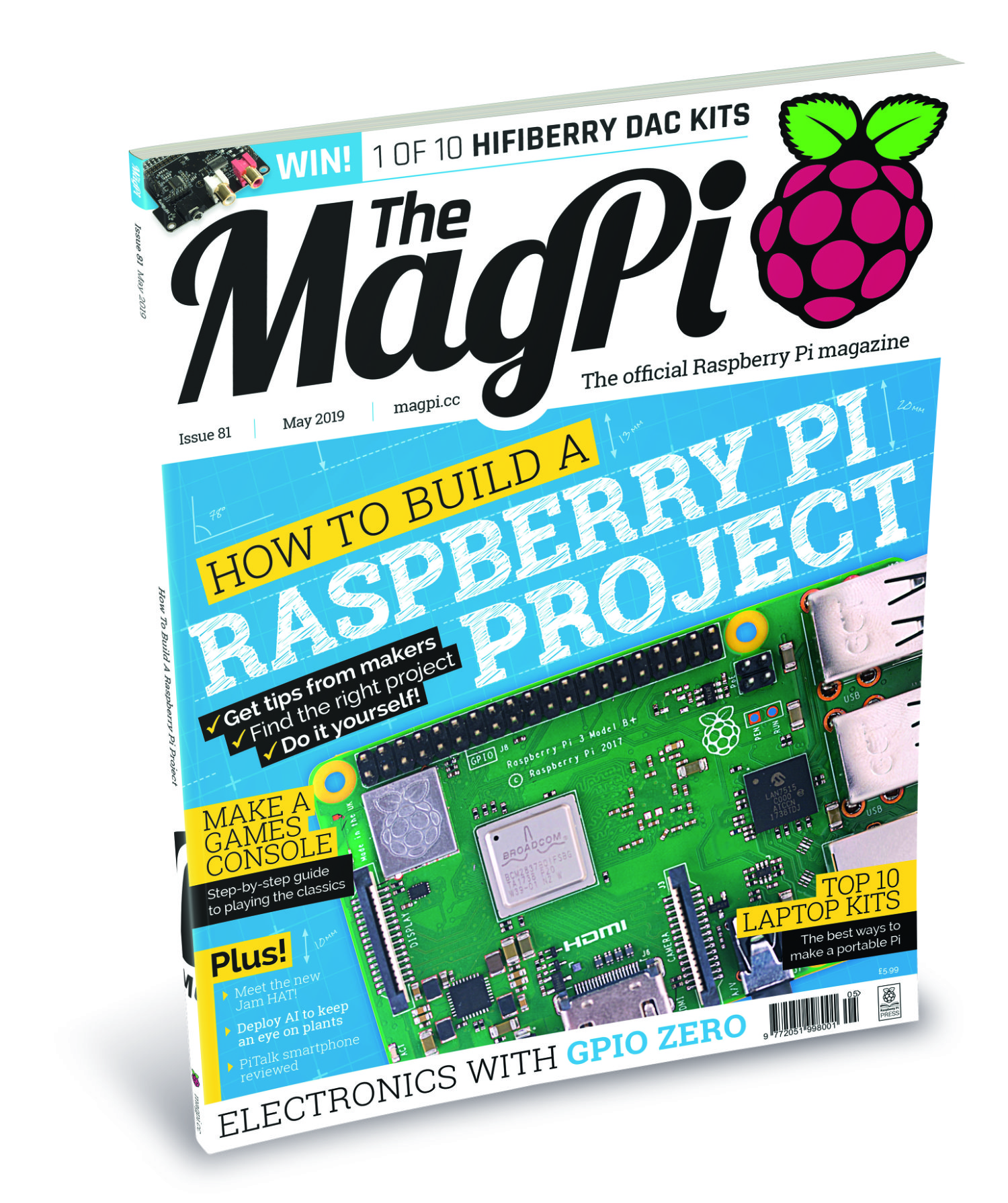 Build a Raspberry Pi Project in The MagPi 81
