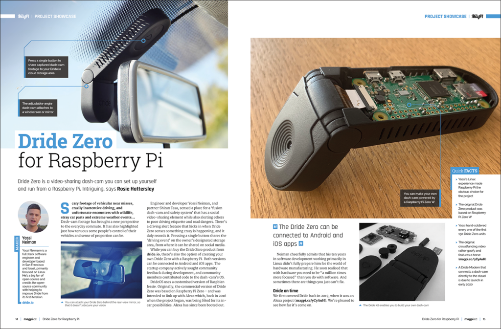 Dride Zero for Raspberry Pi