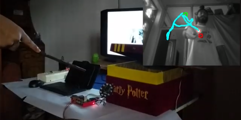 Magic Wand with Computer Vision