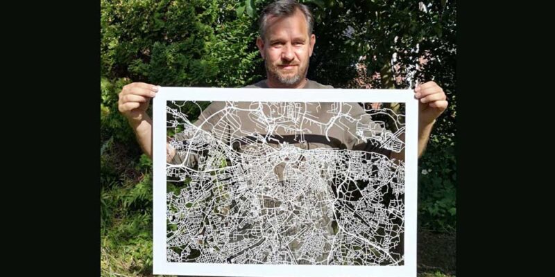 Paper Lace Maps