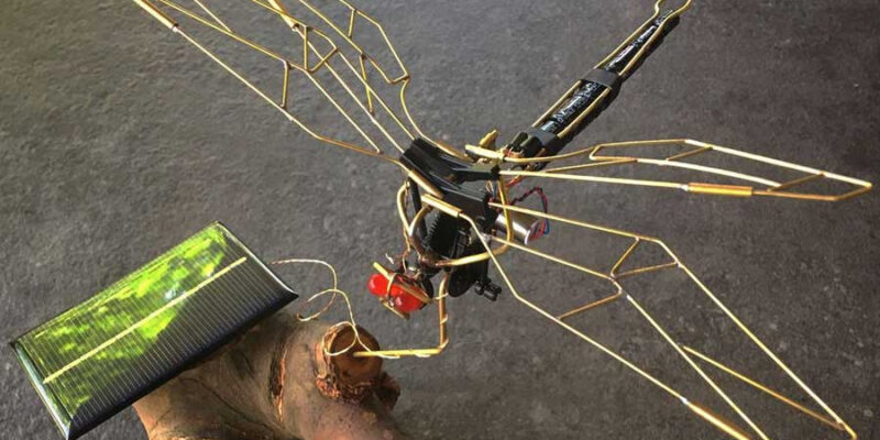 Turning a Remote Control Toy into a Flapping Dragonfly