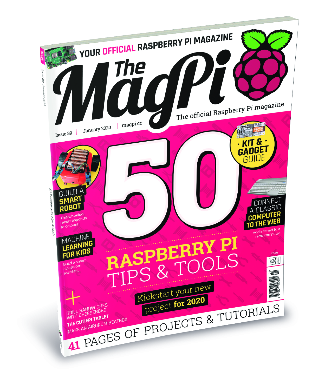 50 Raspberry Pi tips and tools in The MagPi magazine issue 89