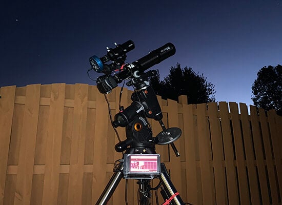 Astrophotography Autoguider project showcase