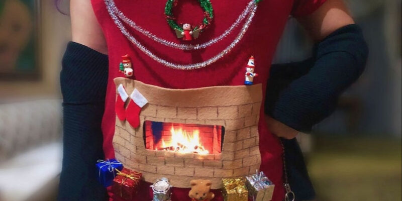 Festive Fireplace Shirt