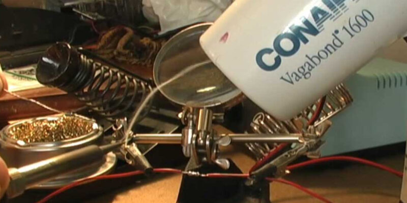 Turn a Hair Dryer into a Solder Fume Extractor