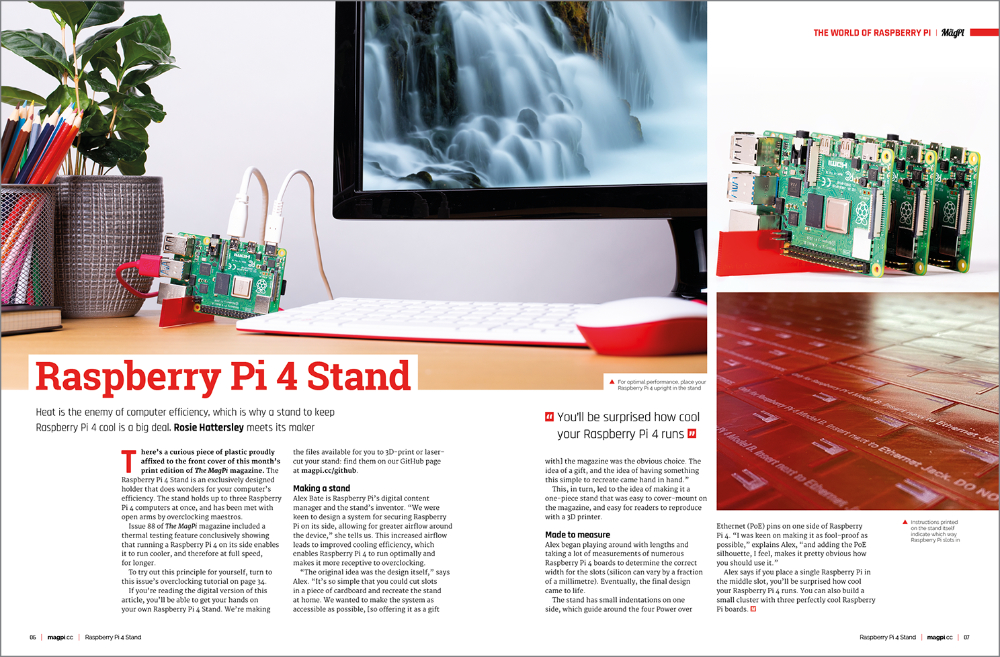 Raspberry Pi 4 Stand