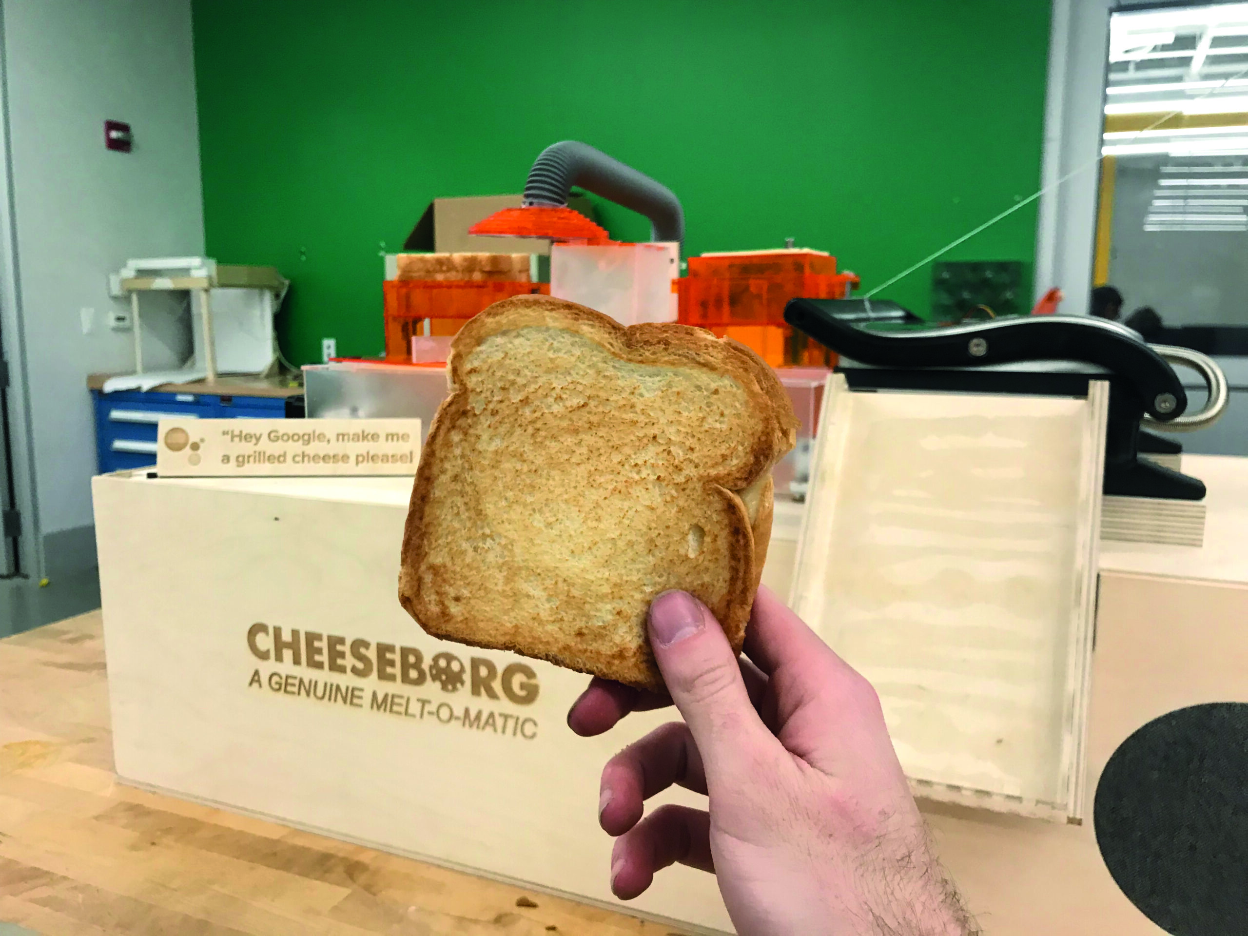Cheeseborg project showcase