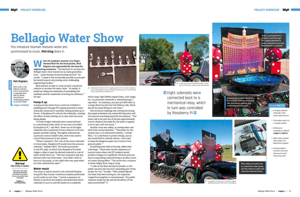 Project Showcase: Bellagio Fountain