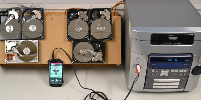 Make Music from Old Hard Drives