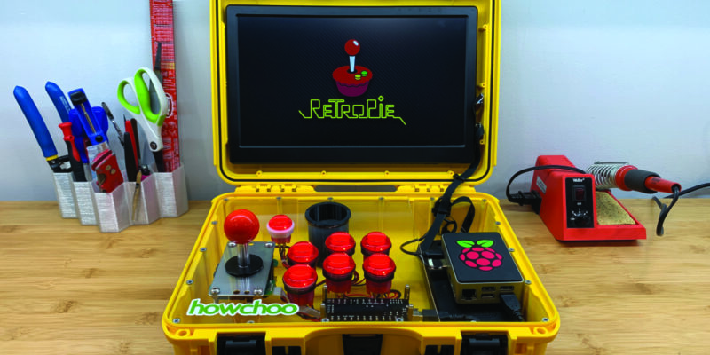 AdventurePi: portable Raspberry Pi arcade machine