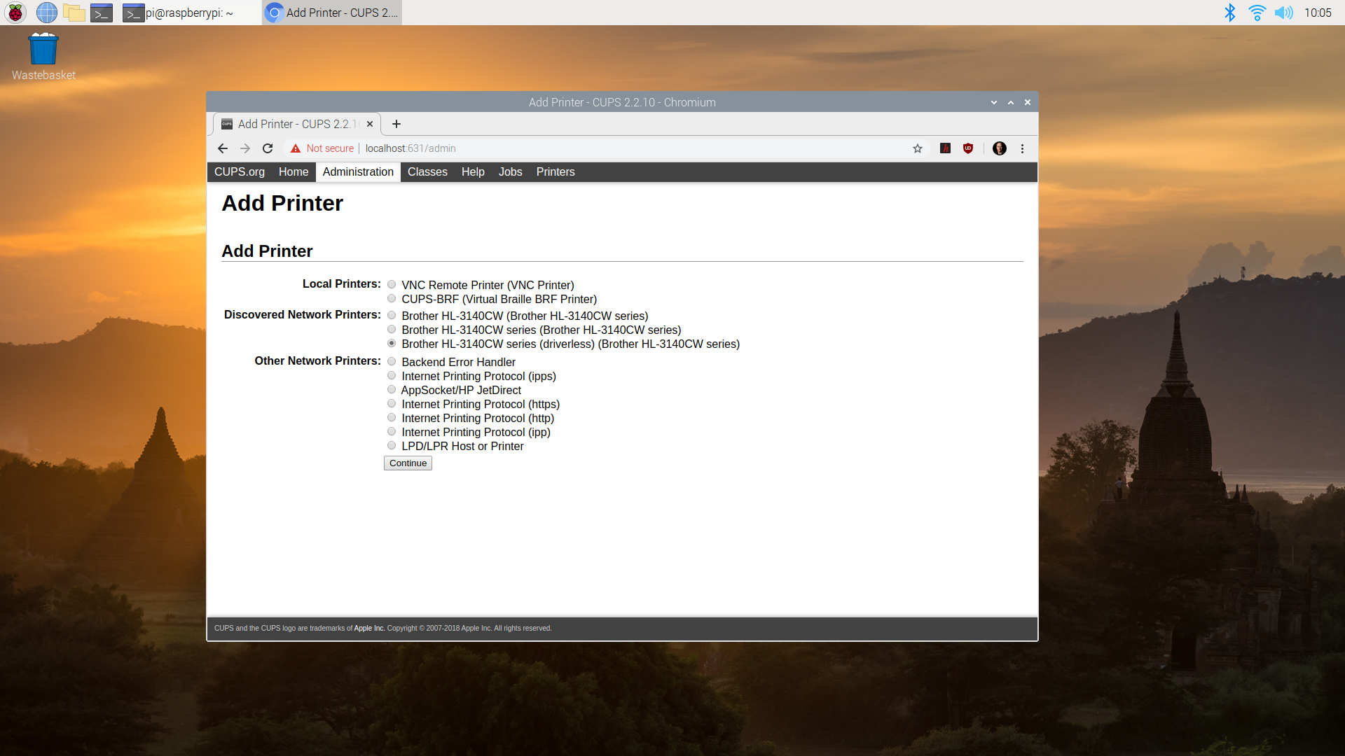Printing at home from your Raspberry Pi Raspberry Pi
