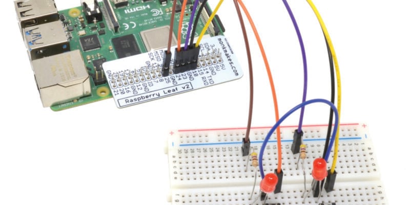 Getting started with electronics: LEDs and switches using Raspberry Pi