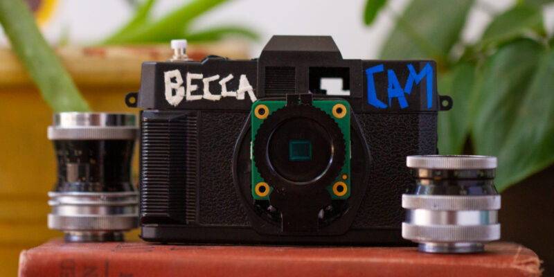 Becca Cam Raspberry Pi SLR camera