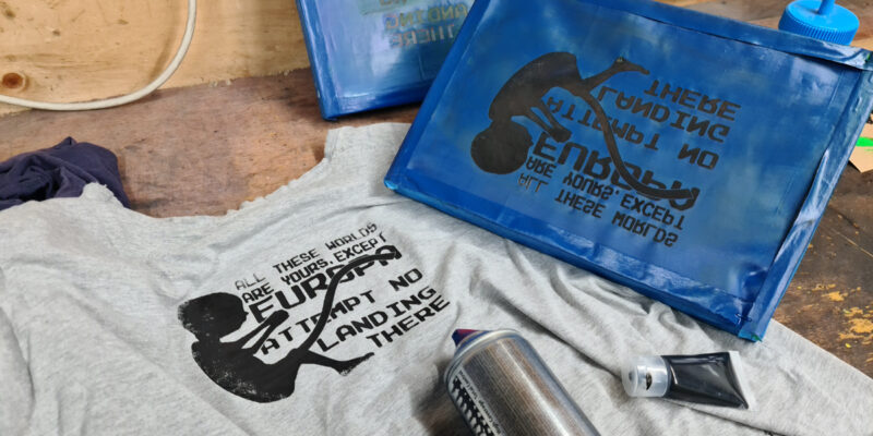 Screen printing with lasers