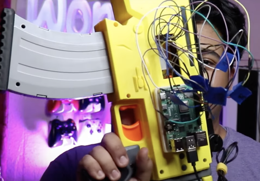 Play Call of Duty with a Raspberry Pipowered Nerf gun Raspberry Pi