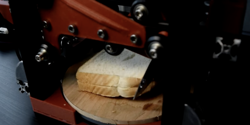 The smart crust-cutting robot