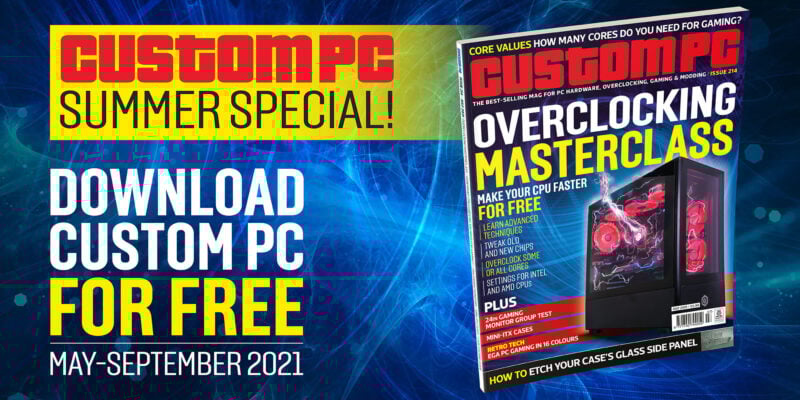 Custom PC Summer special advert