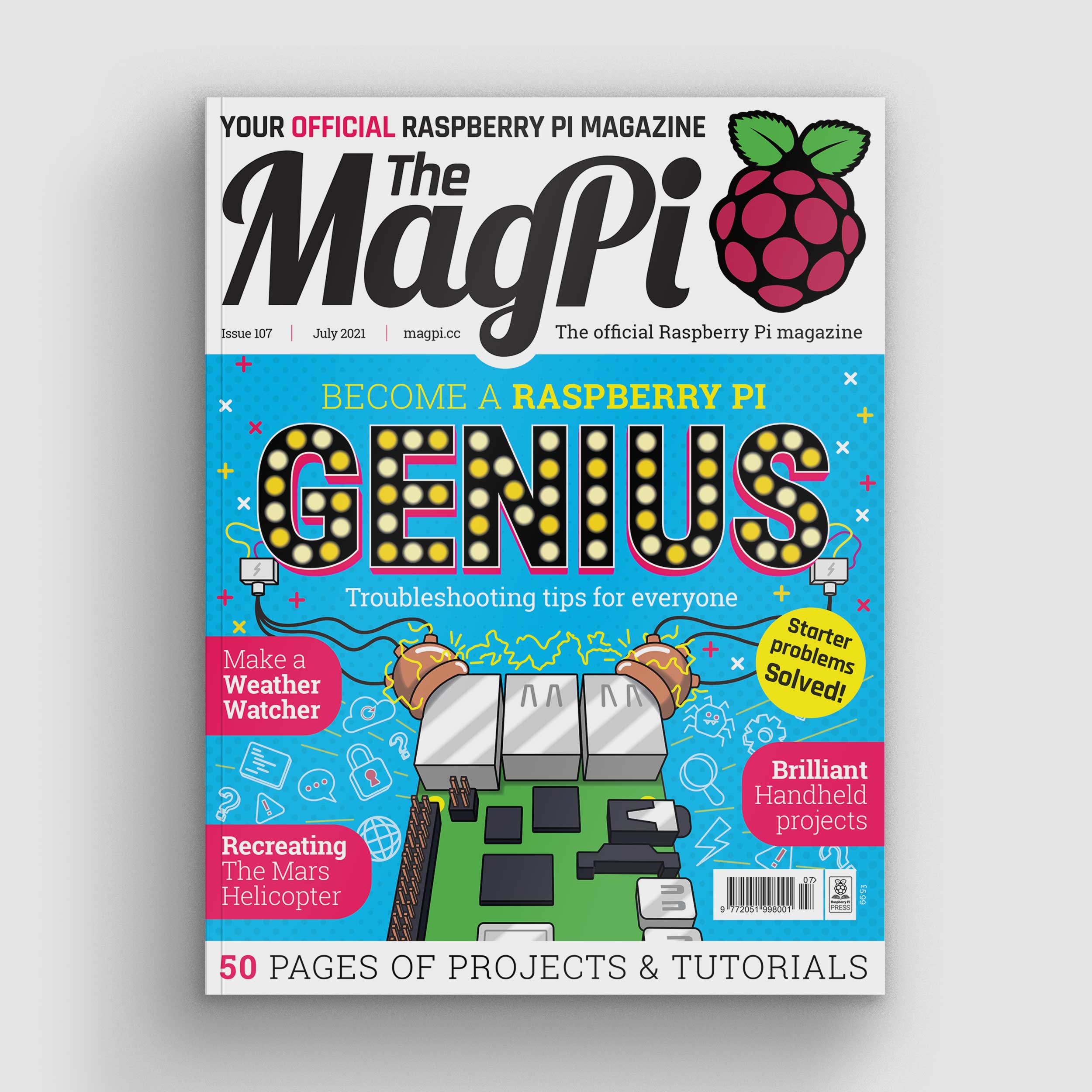 Become a Raspberry Pi Genius – boost your knowledge in The MagPi magazine issue #107