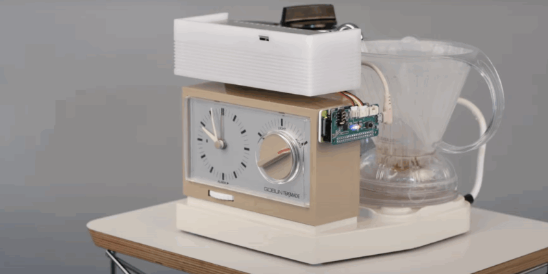 teasmade with raspberry pi attached