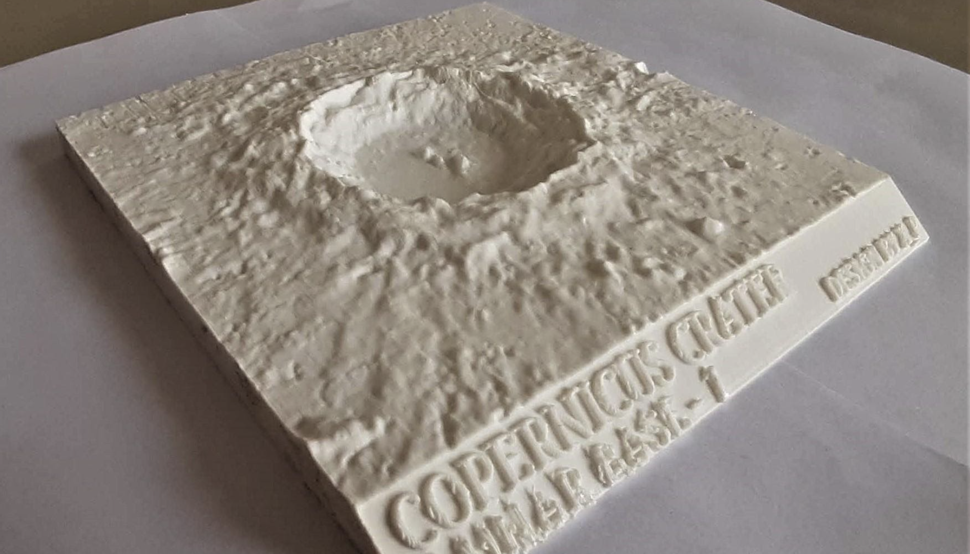 Objet 3d’art – Copernicus crater
