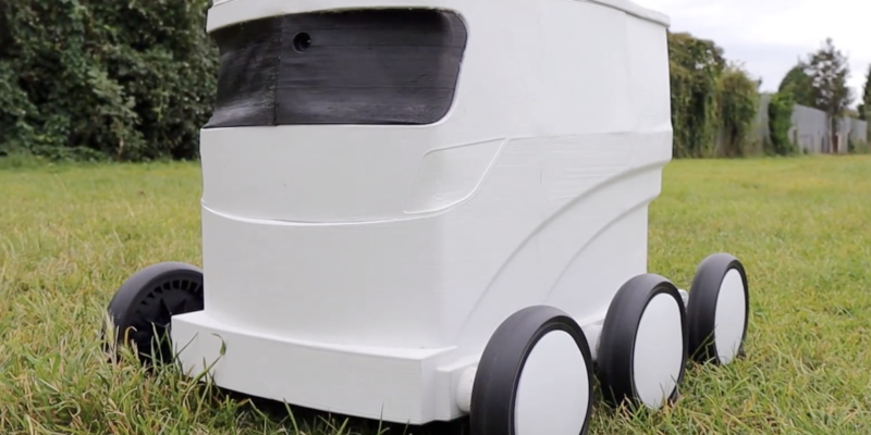 Droiid – A Package Delivery Robot