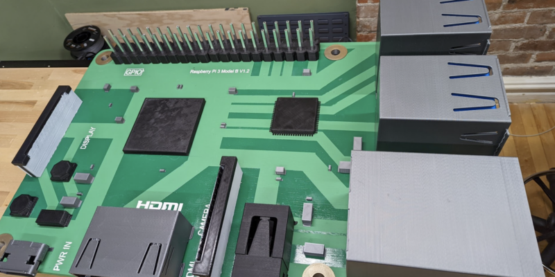 Giant Raspberry Pi 3