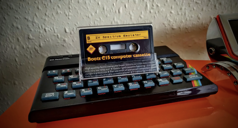 Zx Spectrum Raspberry Pi ZX Spectrum Raspberry Pi Cassette — Raspberry Pi Official Magazine