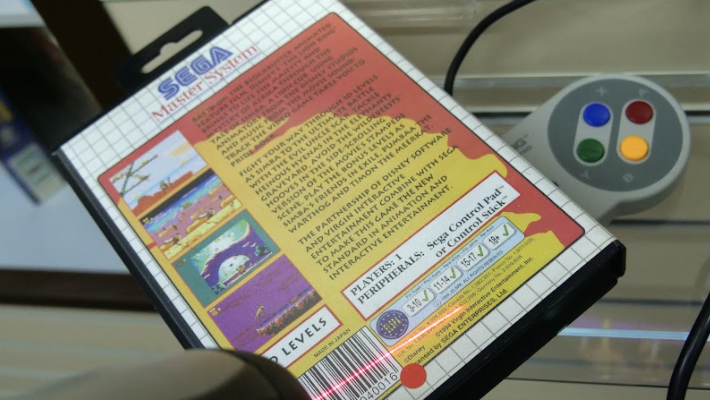 Retro barcode scanner