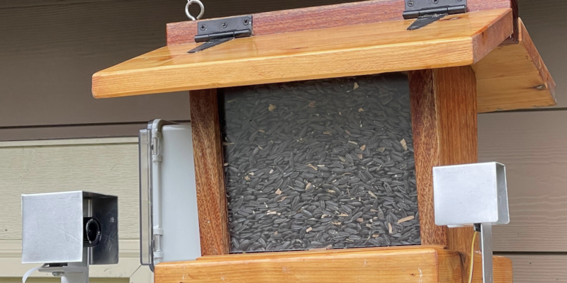 A bird in the hand: Smart bird feeder