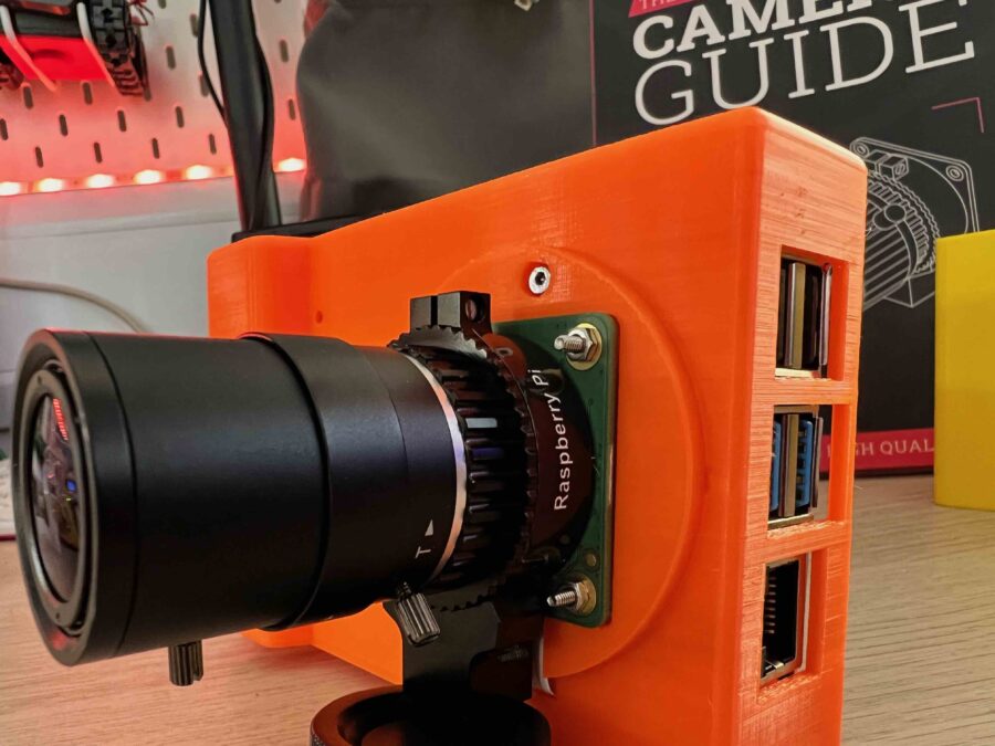 3Dprinted PIKON camera Raspberry Pi