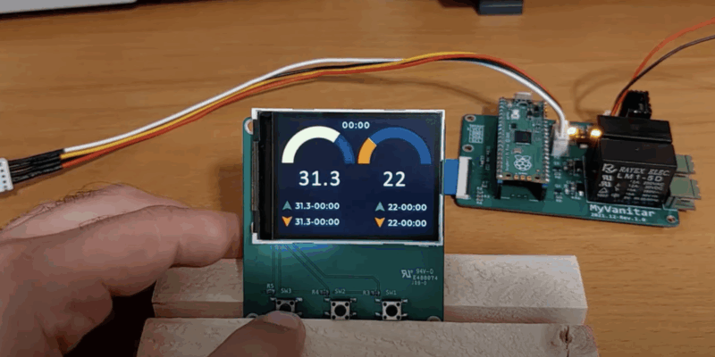 Control temperature and humidity with Raspberry Pi Pico
