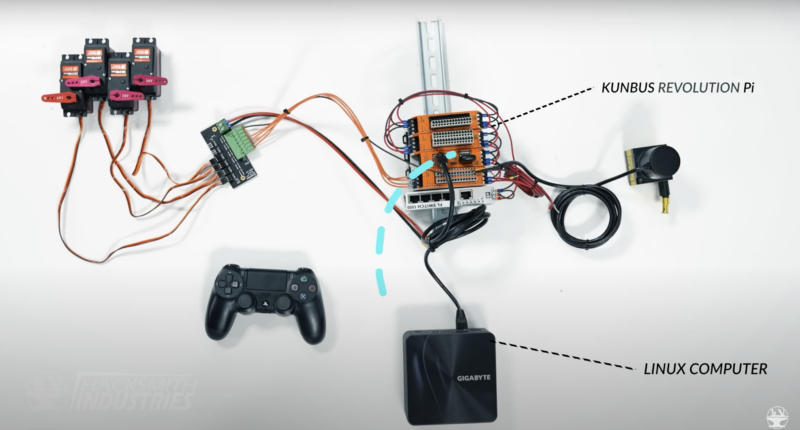 Giant ride-on spider robot - Raspberry Pi