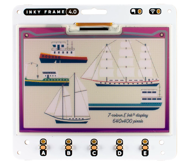 Inky Frame 4.0″ (Pico W Aboard) review